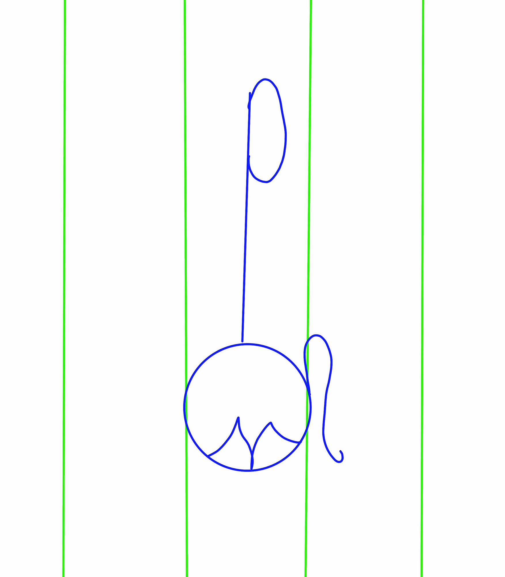 Arundel ff. 98-103 - Line drawing