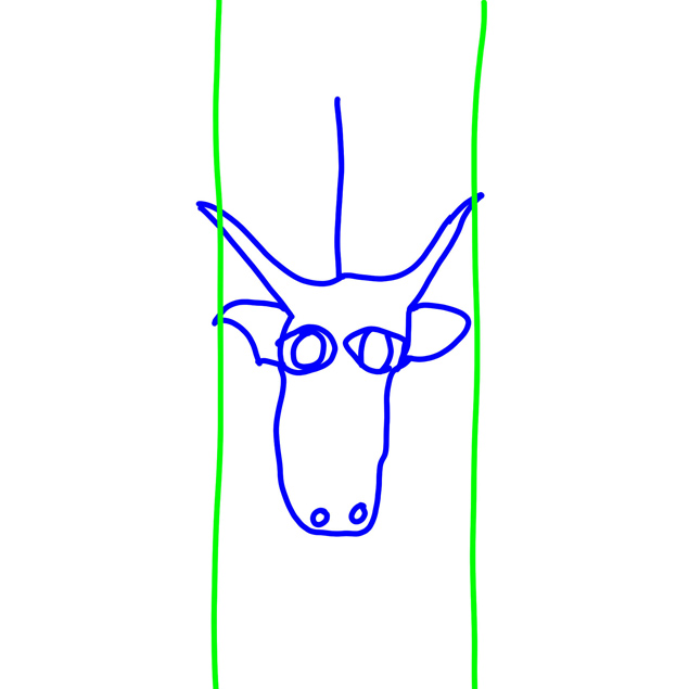 Bull's Head Line Drawing, Group C